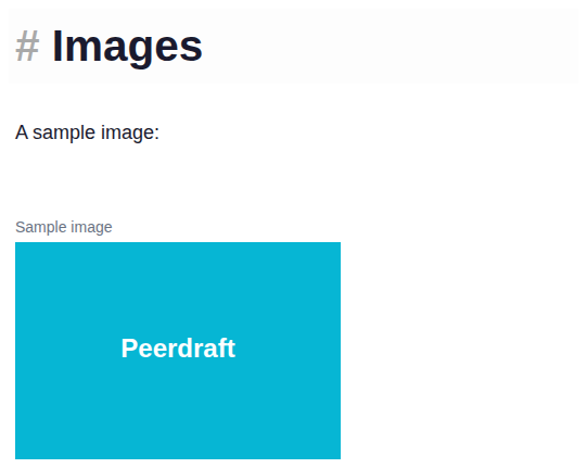 Image rendered in Peerdraft